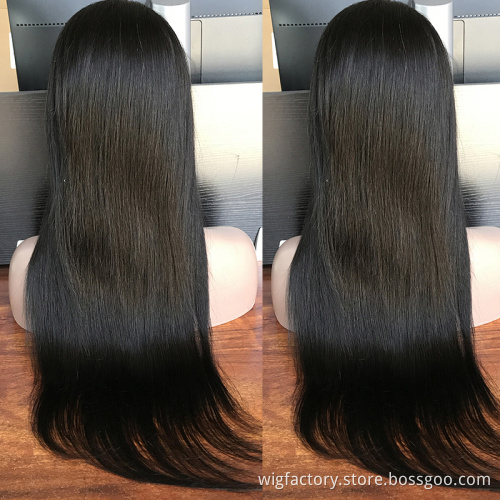13x4 13x6 super thin wigs hd lace pre plucked,150% 180% brazilian hair hd lace frontal wigs, straight human hair hd frontal wigs